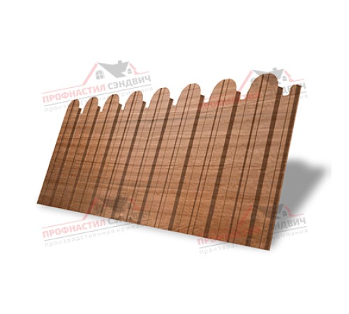 Купить профнастил С10Б с фигурным резом от производителя