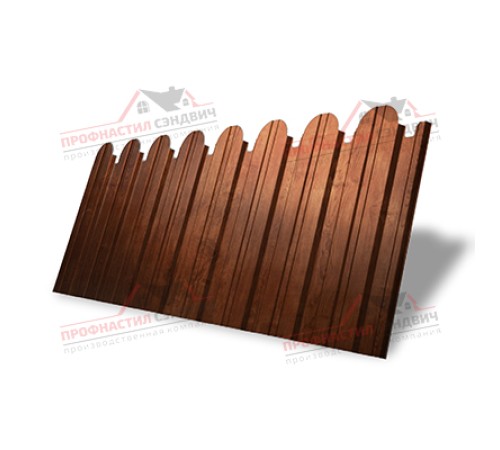 Купить профнастил С10Б с фигурным резом от производителя