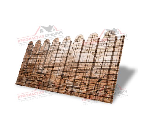 Купить профнастил С10Б с фигурным резом от производителя