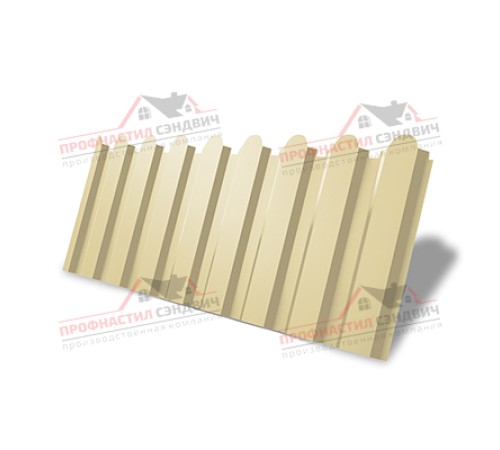 Цена на профнастил С20A с фигурным резом от производителя