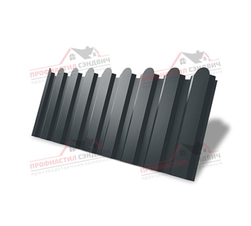 Цена на профнастил С20A с фигурным резом от производителя