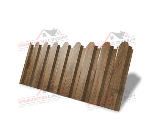 Цена на профнастил С20Б с фигурным резом от производителя