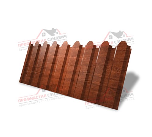 Цена на профнастил С20Б с фигурным резом от производителя