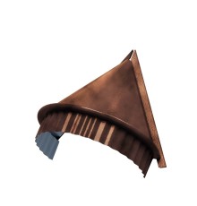 Заглушка конька круглого конусная-0,5 КЛМА-Anticato