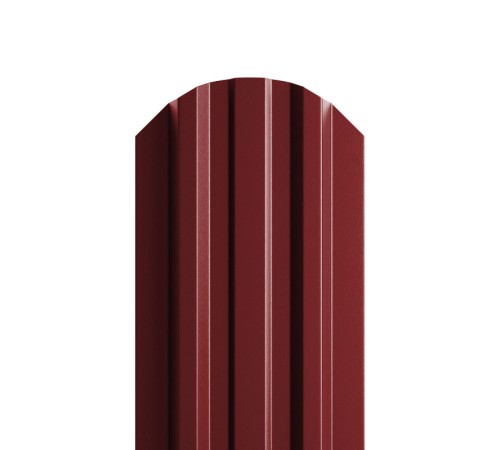 Штакетник металлический П-образный (ЭКМ)-0.5, 16,5х99, Края НЕзавальцованные, Norman RAL3011