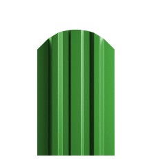 Штакетник металлический  П-образный (ЭКМ)-0.5, 16,5х99, Края НЕзавальцованные, Norman RAL6018