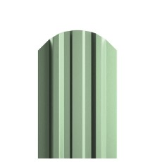 Штакетник металлический  П-образный (ЭКМ)-0.5, 16,5х99, Края НЕзавальцованные, Norman RAL6019