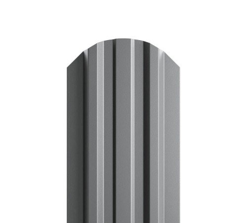 Штакетник металлический П-образный (ЭКМ)-0.5, 16,5х99, Края НЕзавальцованные, Norman RAL7004
