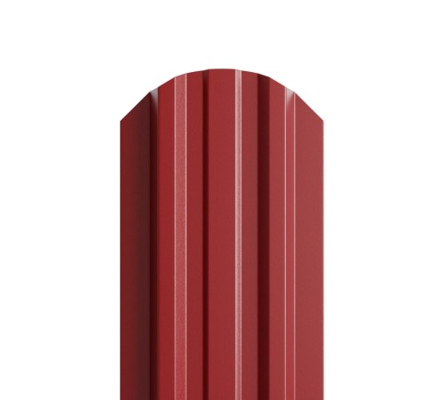 Штакетник металлический П-образный (ЭКМ)-0.5, 16,5х99, Края НЕзавальцованные, PURMAN RAL3011