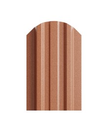 Штакетник металлический  П-образный (ЭКМ)-0.5, 16,5х99, Края НЕзавальцованные, PURMAN Argillite