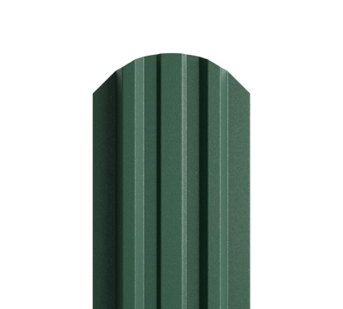 Штакетник металлический П-образный (ЭКМ)-0.45, 16,5х99, Края НЕзавальцованные, Viking RAL6005