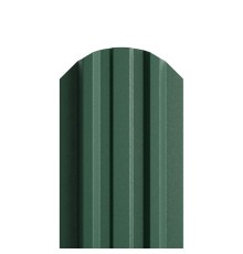 Штакетник металлический  П-образный (ЭКМ)-0.5, 16,5х99, Края НЕзавальцованные, Viking E RAL6005