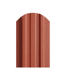 Штакетник металлический  П-образный (ЭКМ)-0.5, 16,5х99, Края НЕзавальцованные, Viking E RAL8004