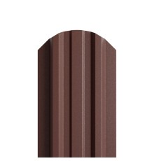 Штакетник металлический  П-образный (ЭКМ)-0.5, 16,5х99, Края НЕзавальцованные, Viking E RAL8017