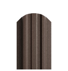 Штакетник металлический  П-образный (ЭКМ)-0.5, 16,5х99, Края НЕзавальцованные, Viking E RAL8019