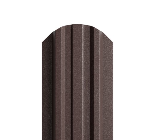 Штакетник металлический П-образный (ЭКМ)-0.5, 16,5х99, Края НЕзавальцованные, Viking E RR32