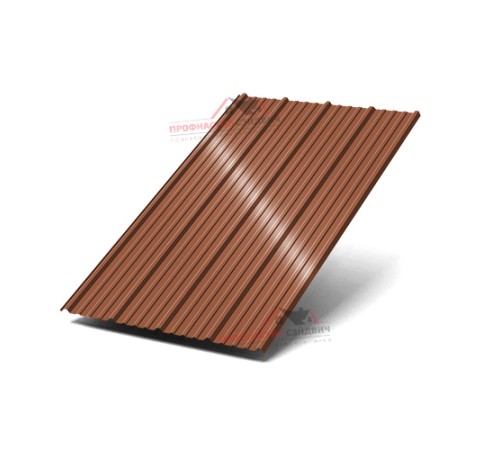 Профнастил окрашенный НС18-1120-0.55 цена за пог.м от производителя