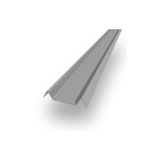 Декоративная планка М - 60х20, ПЭ, Ral 7004 - 0,35мм