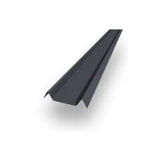 Декоративная планка М - 60х20, ПЭ, Ral 7024 - 0,35мм