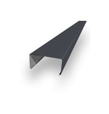 Декоративная планка П - 60х30, ПЭ, Ral 7024 - 0,35мм