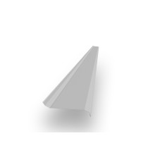 Забор-жалюзи S 58х120 мм, ПЭ, Ral 9003 - 0,35мм