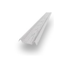 Декоративная планка М - 60х20, Беленний Дуб - 0,45мм