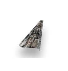 Забор-жалюзи S 58х120 мм, Белый камен - 0,45мм