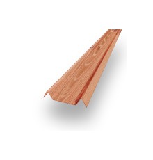 Декоративная планка М - 60х20, Золотой Орех - 0,45мм