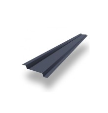 Забор-жалюзи Z 46х151 мм, ПЭ, Ral 7024 - 0,35мм