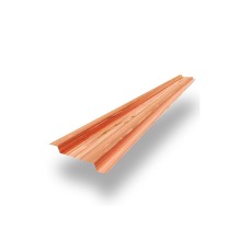 Забор-жалюзи Z 46х151 мм, Кедр - 0,45мм