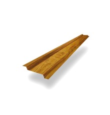 Забор-жалюзи Z 46х151 мм, Золотой Дуб - 0,45мм