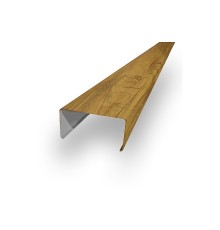 Декоративная планка П - 46х37, Золотой Дуб - 0,45мм