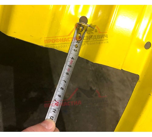 Укрытие конвейеров из арочного профлиста МП10ПГ-1200, 0,5, нержавеющий по выгодной цене в широком ассортименте