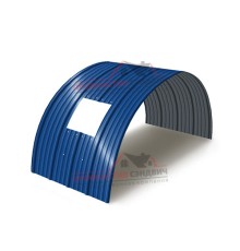 Укрытие конвейеров из арочного профлиста НС18ПГ-1170, 0,7, в полимерном покрытии