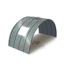 Укрытие конвейеров из арочного профлиста НС18ПГ-1170, 1,0, оцинкованный