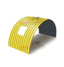 Укрытие конвейеров из арочного профлиста С10ПГ-1160, 0,6, в полимерном покрытии