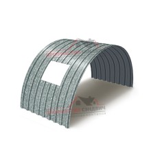 Укрытие конвейеров из арочного профлиста С17ПГ-1163, 0,6, оцинкованный