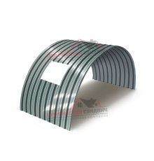 Укрытие конвейеров из арочного профлиста С21ПГ-1051, 0,8, нержавеющий