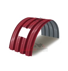 Укрытие конвейеров из арочного профлиста Н75ПГ-800, 0,5, в полимерном покрытии