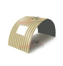 Укрытие конвейеров из арочного профлиста С8ПГ-1200, 0,5, в полимерном покрытии