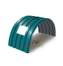 Укрытие конвейеров из арочного профлиста МП35ПГ-1076, 0,7, в полимерном покрытии