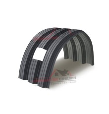 Укрытие конвейеров из арочного профлиста Н112ПГ-807, 0,9, в полимерном покрытии