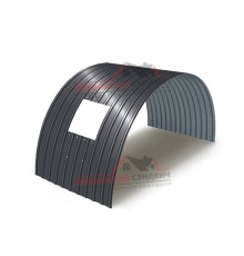 Укрытие конвейеров из арочного профлиста С18ПГ-1023, 0,9, в полимерном покрытии