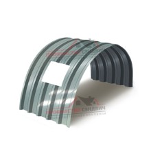 Укрытие конвейеров из арочного профлиста С44ПГ-1047, 0,7, нержавеющий