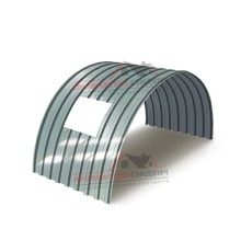 Укрытие конвейеров из арочного профлиста МП20ПГ-1150, 1,0, нержавеющий