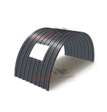 Укрытие конвейеров из арочного профлиста С17ПГ-1163, 0,9, в полимерном покрытии