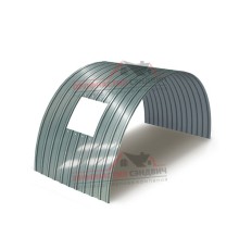 Укрытие конвейеров из арочного профлиста С18ПГ-1023, 0,7, нержавеющий