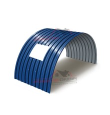 Укрытие конвейеров из арочного профлиста С21ПГ-1051, 0,7, в полимерном покрытии