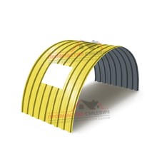 Укрытие конвейеров из арочного профлиста МП20ПГ-1150, 0,6, в полимерном покрытии