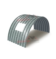 Укрытие конвейеров из арочного профлиста МП20ПГ-1150, 0,8, оцинкованный